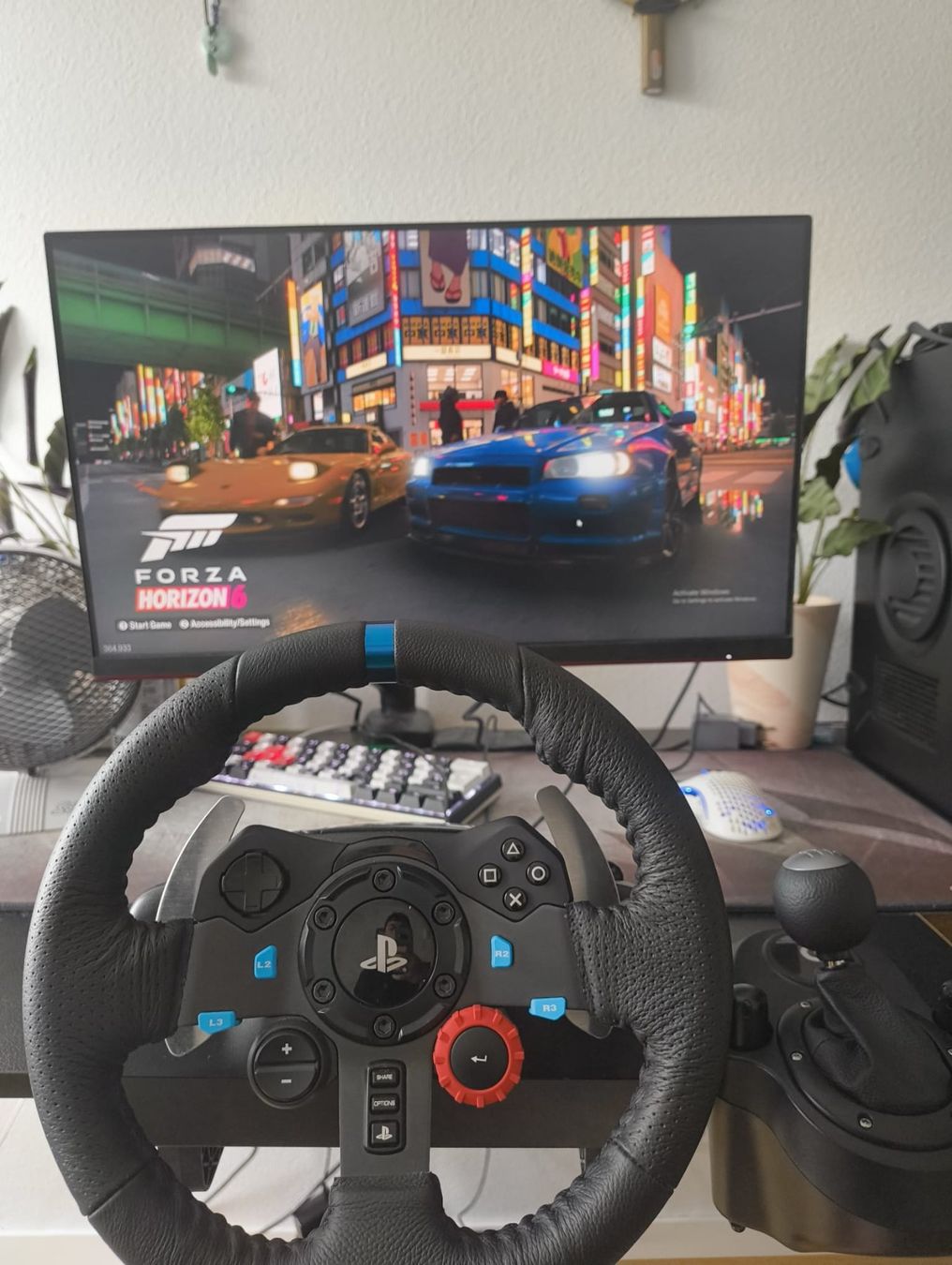 Logitech Controller: 3 Teile: Lenkrad,Schaltung,Pedale Logitech G29 Driving Force – Usato da Belp venduto da MaSu39 1
