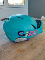 Skihelm Giro mit Skibrille Grösse XS türkis