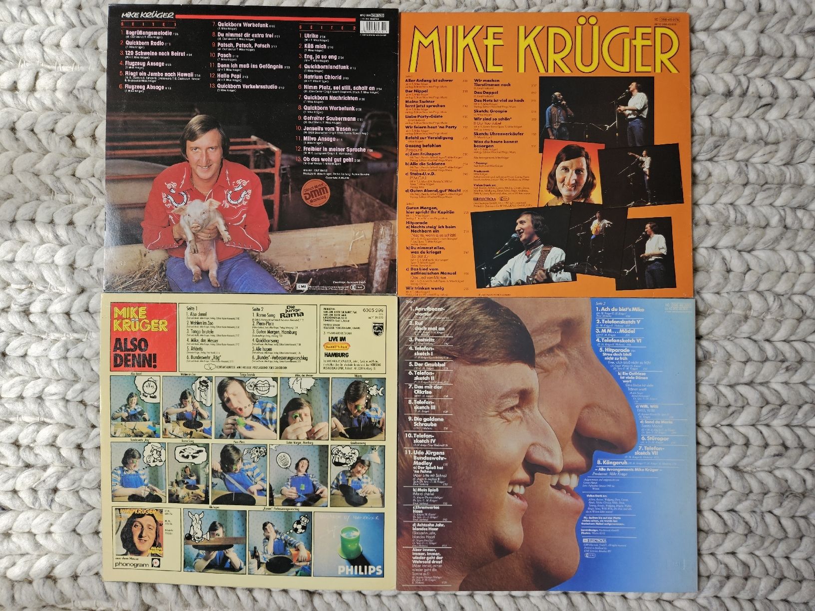 Dischi in vinile: 4 Mike Krüger Schallplatten – Usato da Wettingen venduto da Sk8ertomda 1