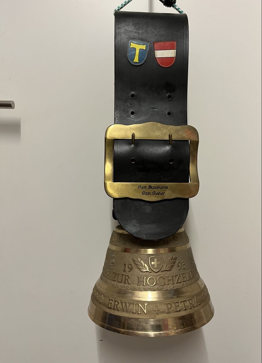 Campanacci mucche: Glocke Berger Bärau  – Usato da Dietikon venduto da RR1961