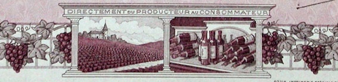 Documenti: La Grappe Minervoise SA, Montrouge - 1930 – Usato da Solothurn venduto da Sgasche 1