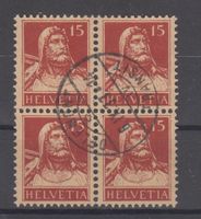N° 173z bloc de 4 oblitéré (800.--)