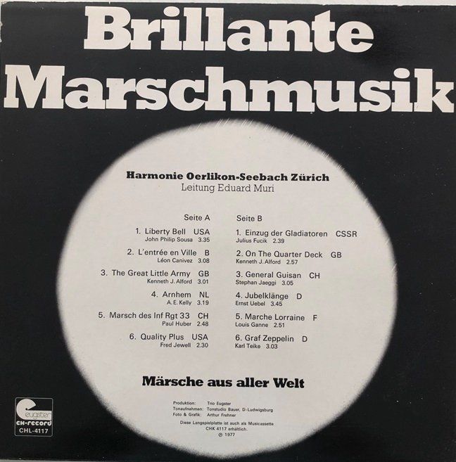 Schallplatten: 4x LPs Blasmusik – Gebraucht aus Grüningen von azulmarron 3