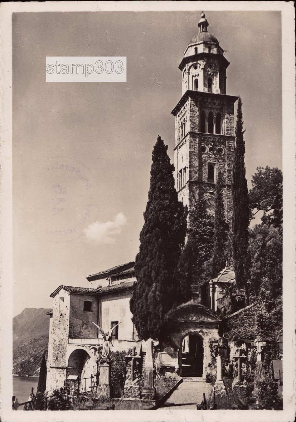 Cartoline postali: AK Morcote - Lago di Lugano – Usato da Eggersriet venduto da stamp303