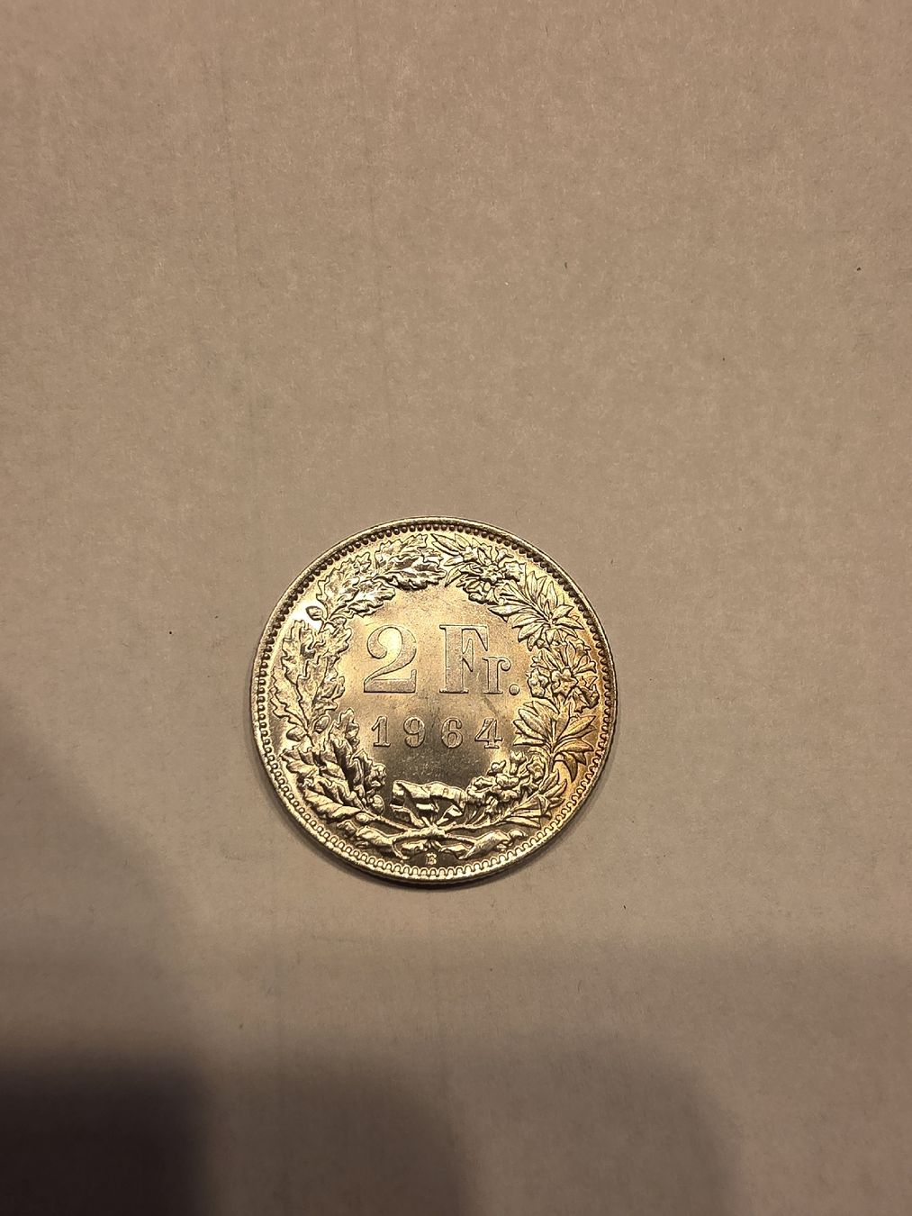 Tutti le monete: pièce argent 2chf 1964 – Nuovo (secondo la descrizione) da Fribourg venduto da yan_z5fr