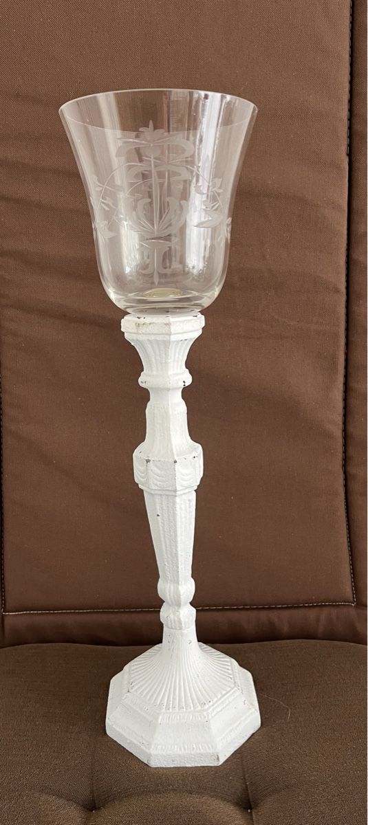 Tutte le decorazioni: Teelicht mit Gusseisen Ständer / Shabby chic – Usato da Wetzikon ZH venduto da seli03