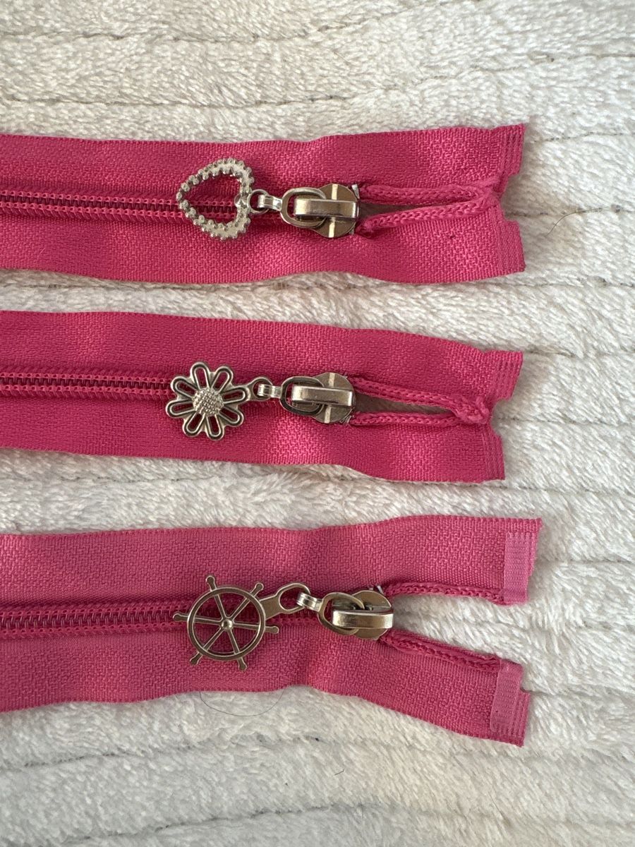 Tessuti: 3 Reissverschlüsse Pink / 60 cm – Nuovo (secondo la descrizione) da Rümlang venduto da euqinom16 1