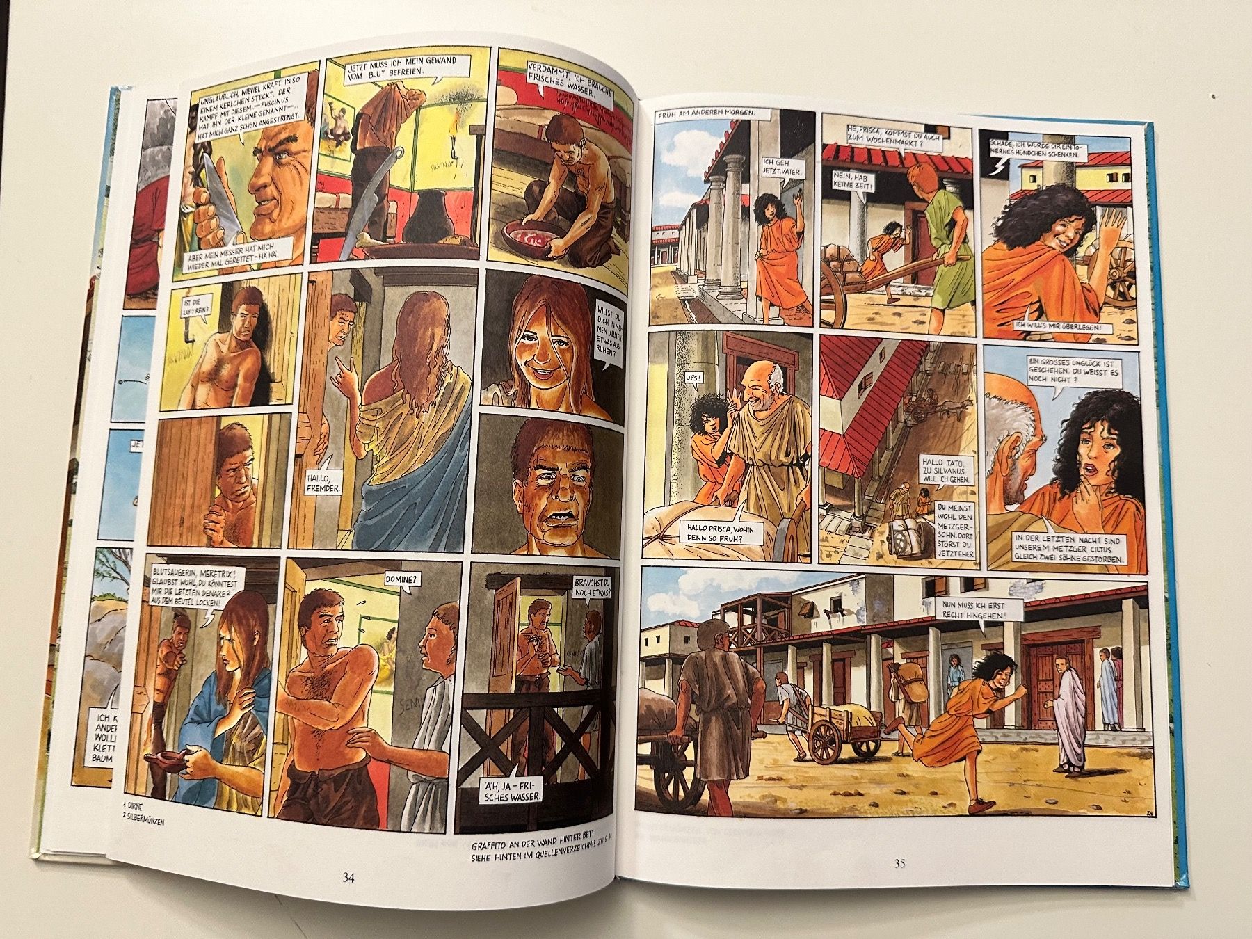 Fumetti: COMICS, PRISCA & SILVANVS - UNRUHIGE ZEITEN IN AUGUSTA RAU.. – Nuovo (secondo la descrizione) da Münsingen venduto da Ganjam 4