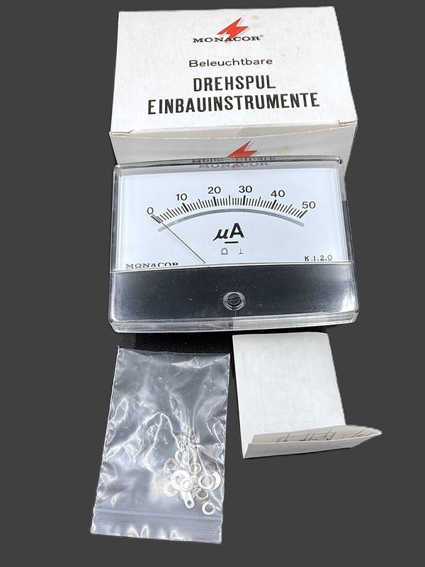 Monacor Misurare: MONACOR | EInbauinstrument | Galvanometer | 2Stk – Nuovo (secondo la descrizione) da Wittenbach venduto da Restwert_St-Gallen 3