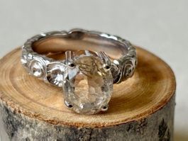 Rutilquarz-Silber Ring, Gr. 52, Olga Ribler, (I124)