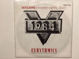 Eurythmics Single - Sex Crime / I Did It Just The Same