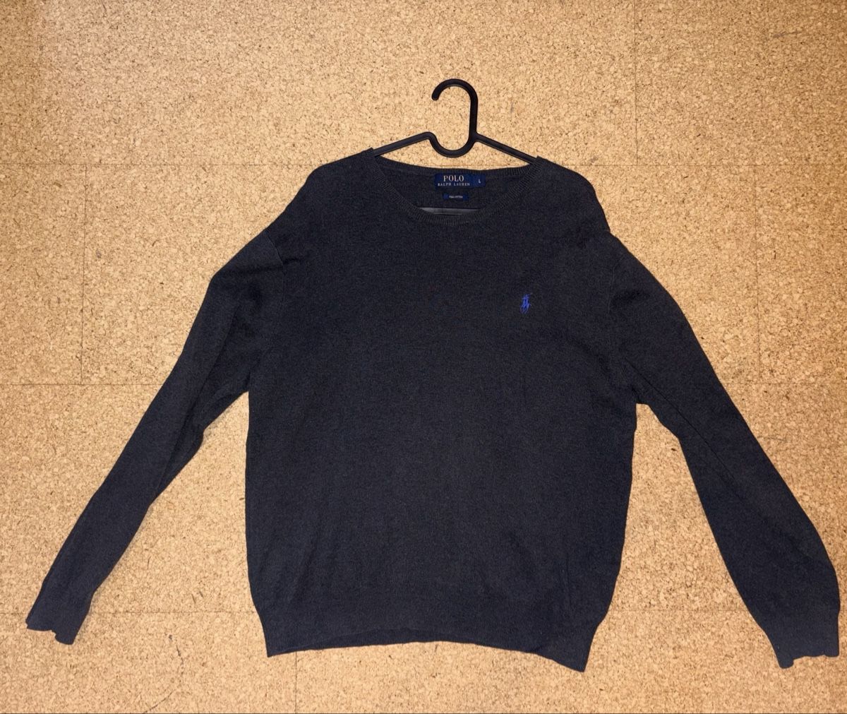 Ralph Lauren Maglioni & Felpe: Polo Ralph Lauren Pullover Pima Cotton, Anthrazit, Grösse L – Usato da Arlesheim venduto da purchaser44