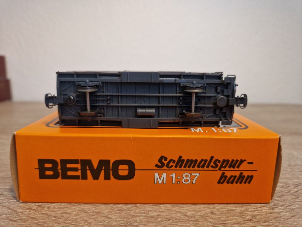 Bemo Modelleisenbahnen: Bemo 2256 Güterwagen RhB H0m – Gebraucht aus St-Aubin-Sauges von tantome 4