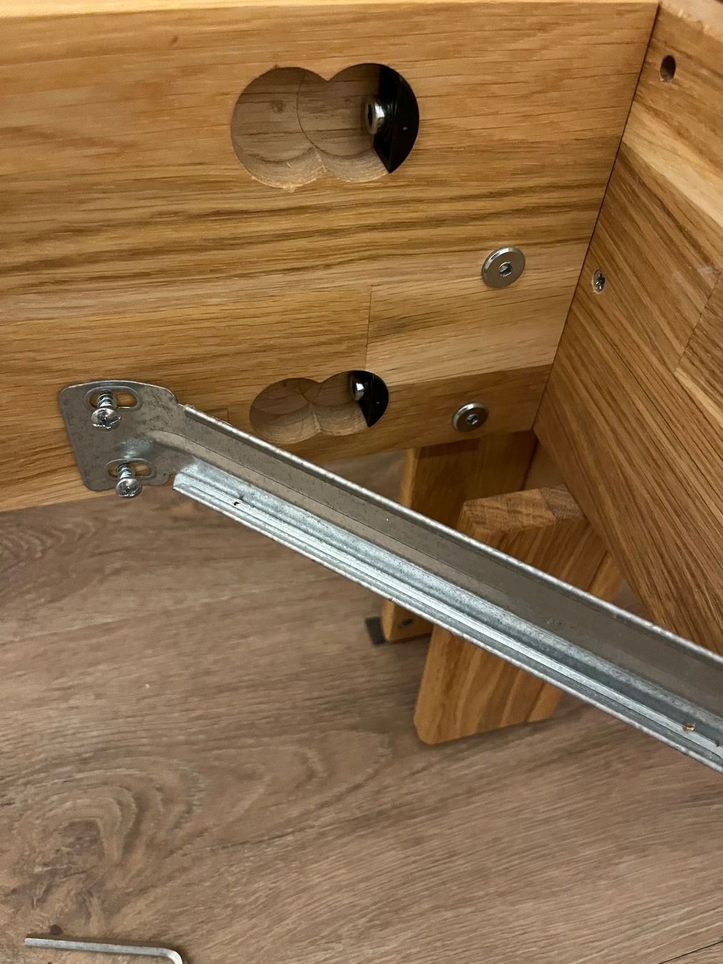 Lits: Bett Eiche mit Lattenrost – D'occasion à St.Gallen par Jack8053 2