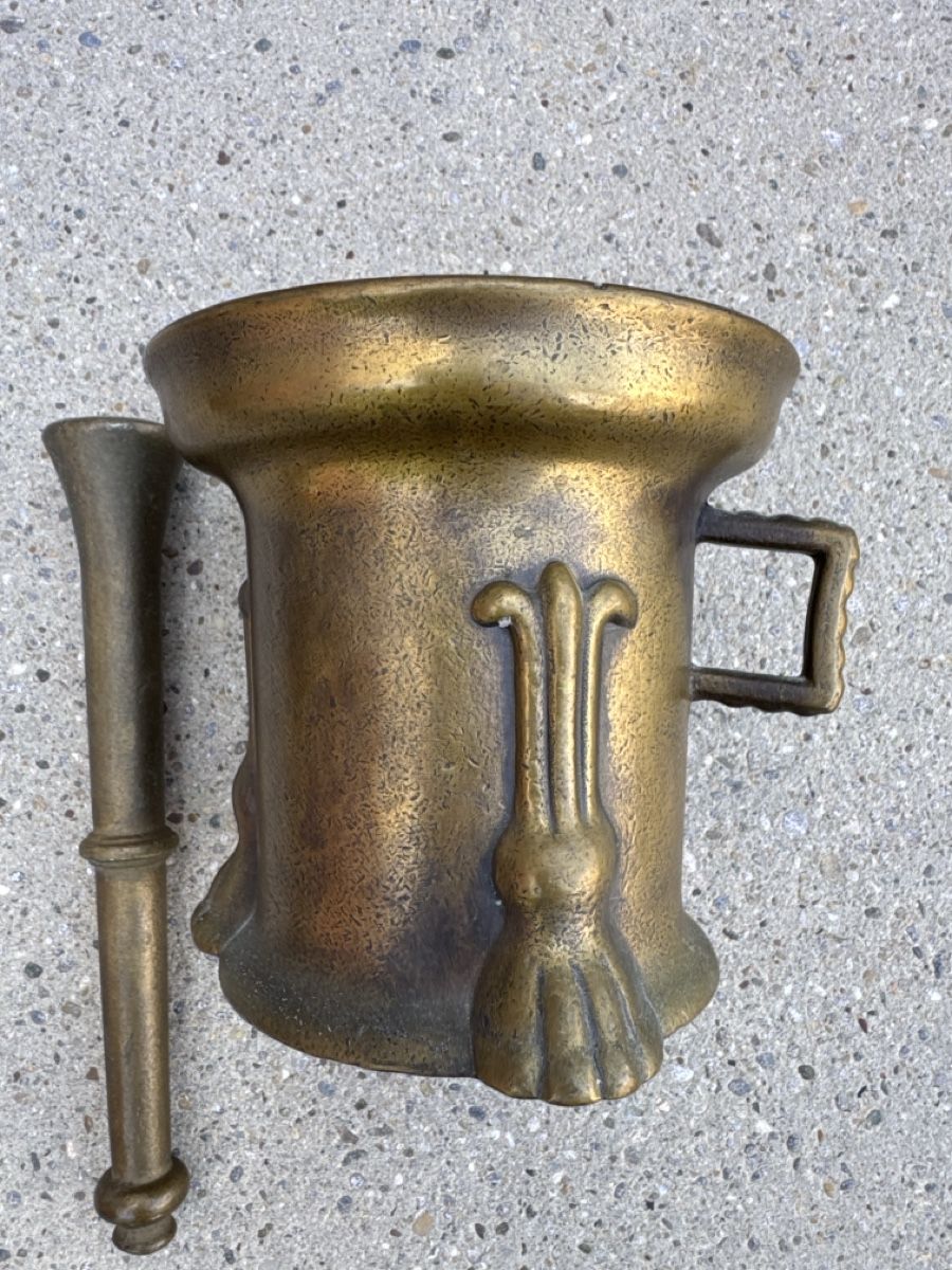 Altro per cucinare: Mörser mit Stössel Bronze gebraucht – Usato da Zürich venduto da Brockiwelt 6