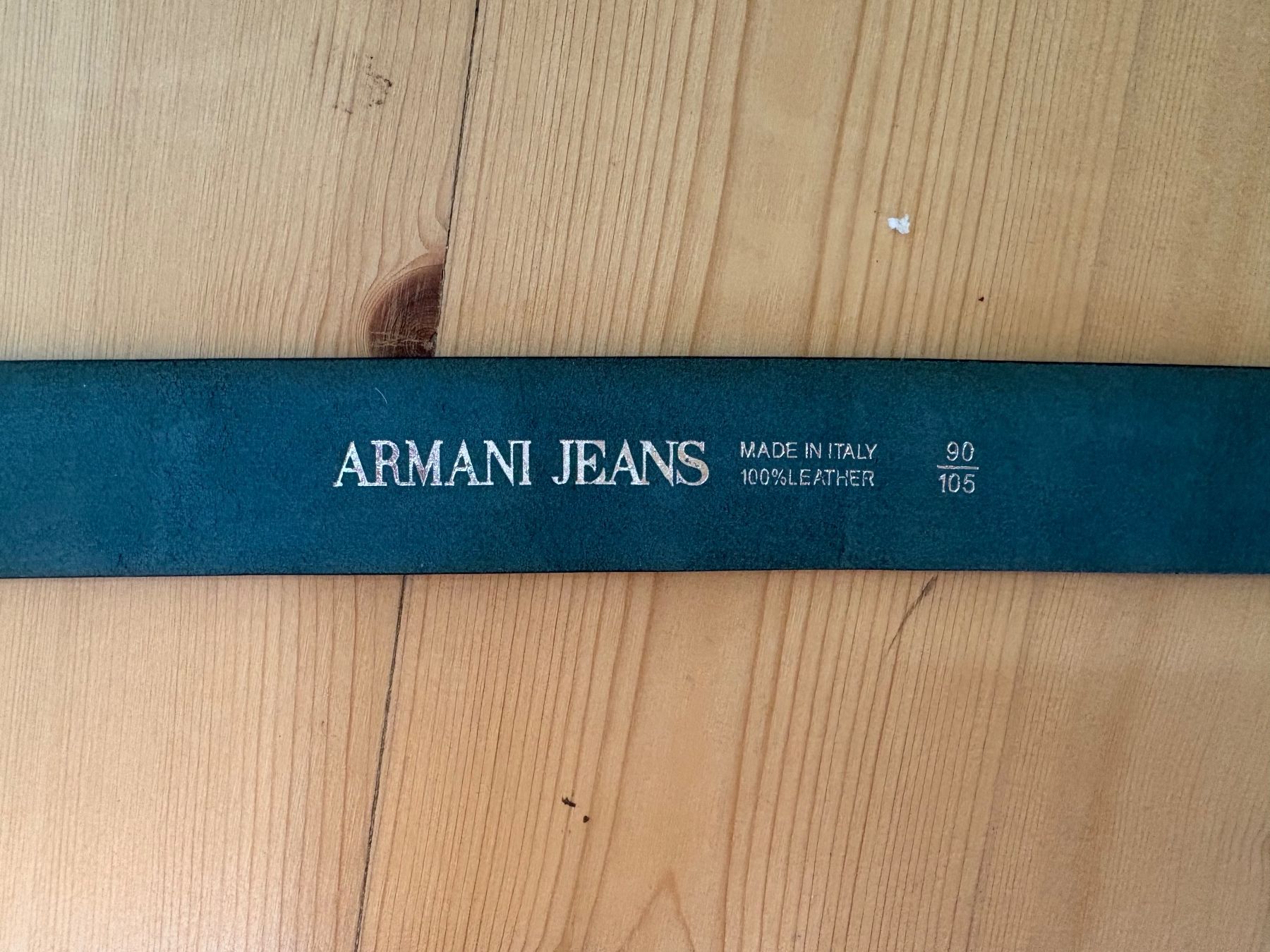 Armani Cinture: Armani Jeans Ledergürtel – Usato da Zürich venduto da e.sp 3