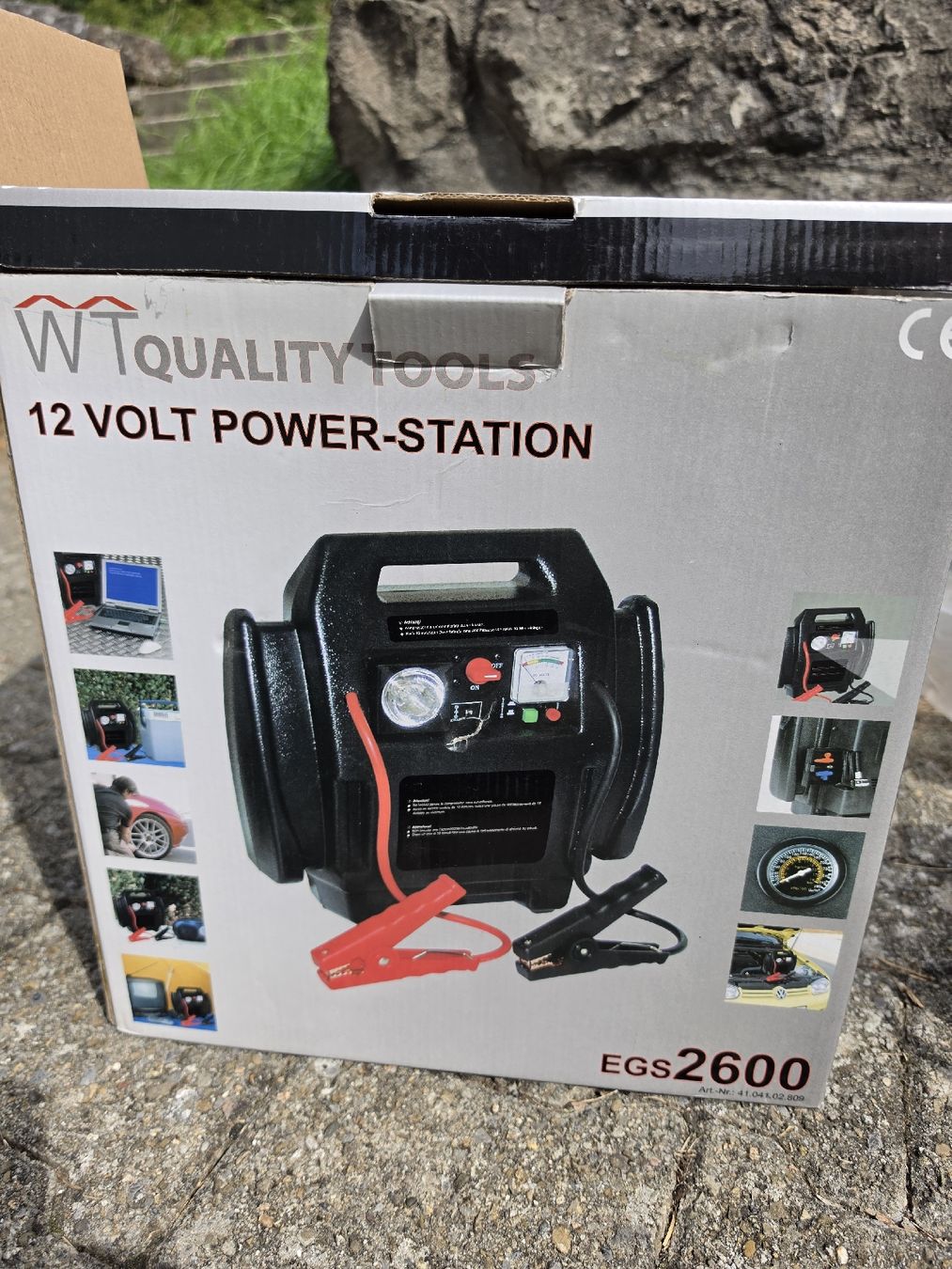 Caricabatterie: Power-Station Einhell EGS 2600 12V mit Kompressor  – Nuovo (secondo la descrizione) da Aeugstertal venduto da Levo84