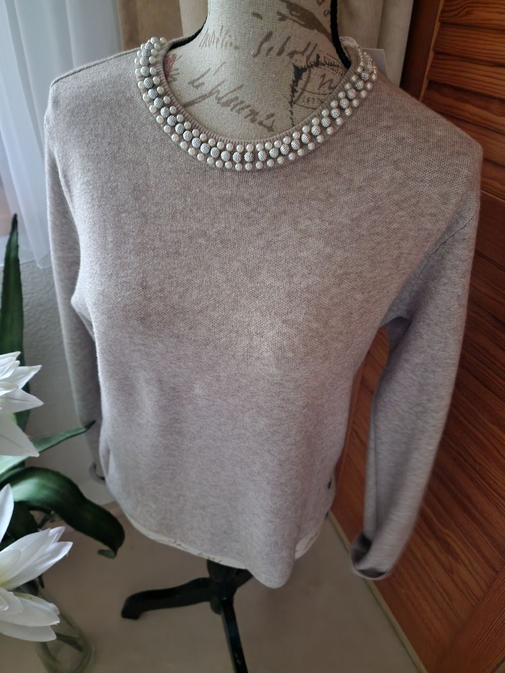 Pulls & Sweat-shirts: Pullover mit Perlen Gr. S – Neuf (Voir description) à Barzheim par spitz01 4