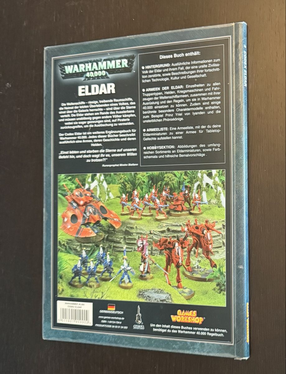 Libri: Codex Eldar Warhammer 40.000 🤩🤩 – Usato da S. Pietro venduto da pap_nd2w 1