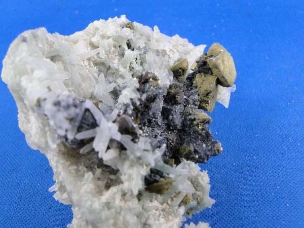 Mineralien & Heilsteine: Chalkopyrit und Galena auf Quarz – Gebraucht aus Schinznach Bad von Demerald 5
