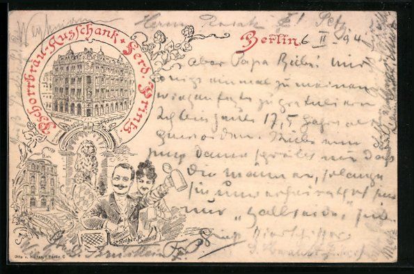 Cancelleria postale: Vorläufer-Lithographie Berlin, Pschorrb – Usato da Berlin venduto da bartko-reher