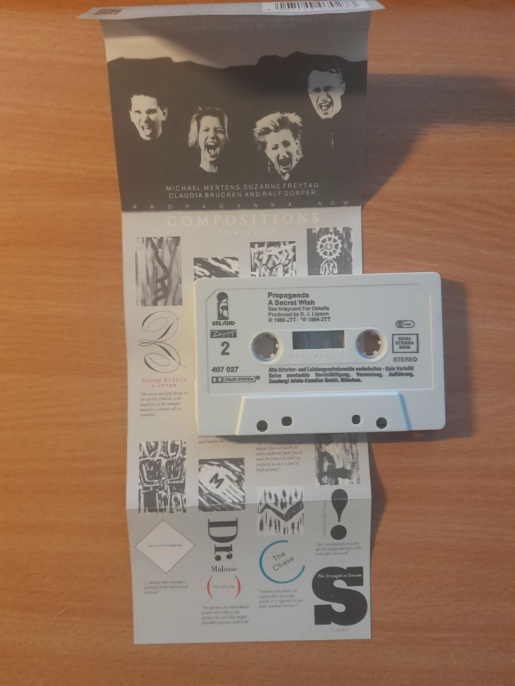 Musicassette: Propaganda "A secret wish" – Usato da Lausanne venduto da Polo07 1
