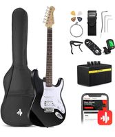 +Donner 39-Zoll E Gitarren Kit +Verstärker,Tasche,digitalem
