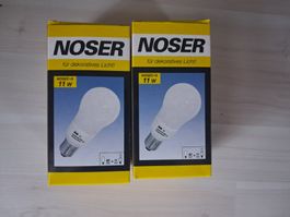 2 X SPARLAMPE NOSER E27