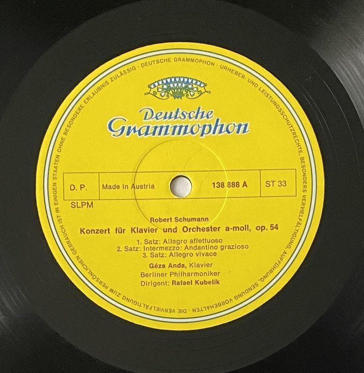 Dischi in vinile: Robert Schumann, Edvard Grieg, Géza Anda, Rafael Kubelik... – Usato da Flums venduto da Empe1 2