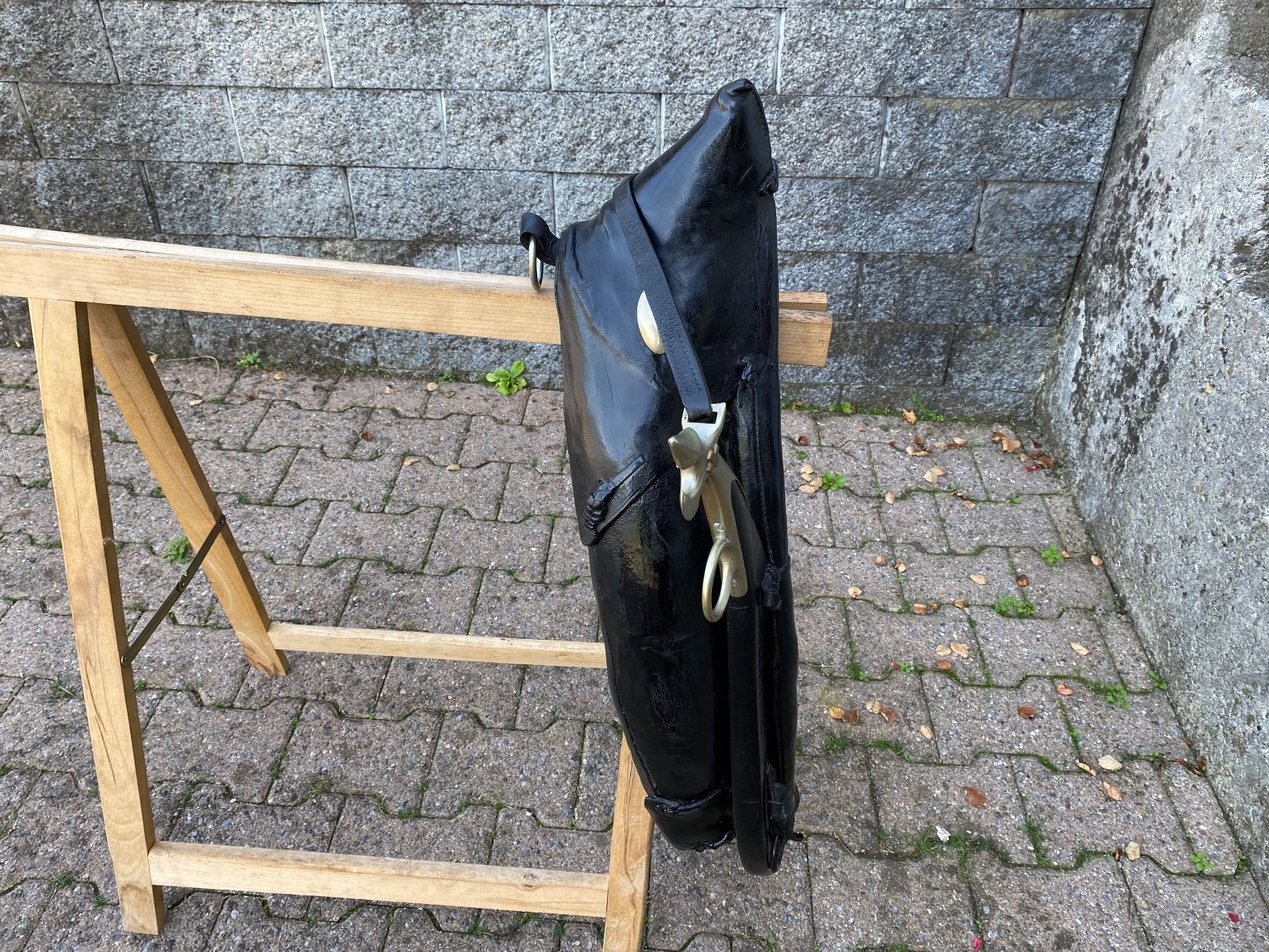 Carrozze: seltener Bündnerkummet mit Hellebardenspitzen – Usato da Feldbach venduto da Fea1 4