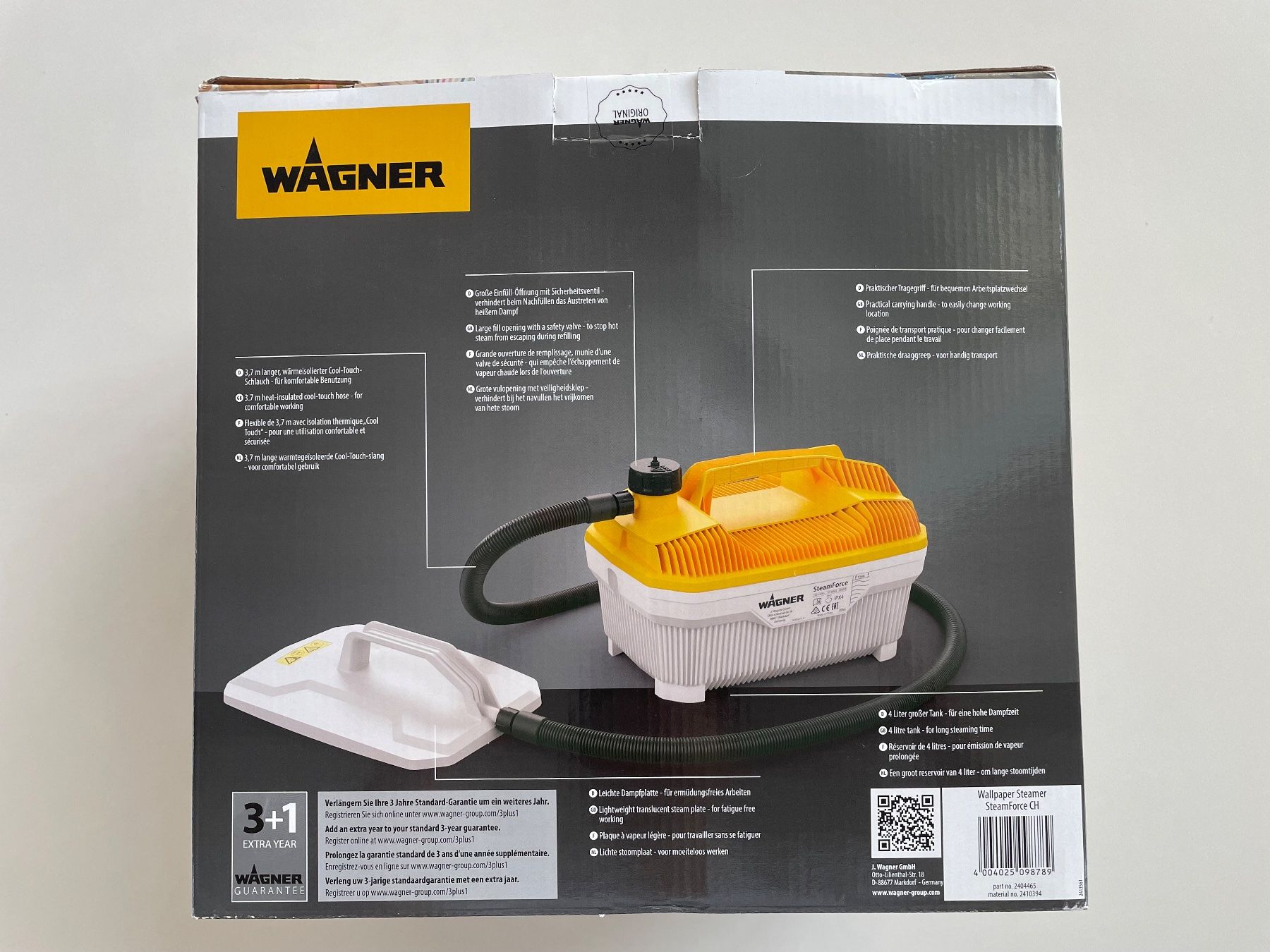 Wagner Tous les outils: SteamForce Dampftapetenablöser – D'occasion à St. Gallen par rap_wm5l 1