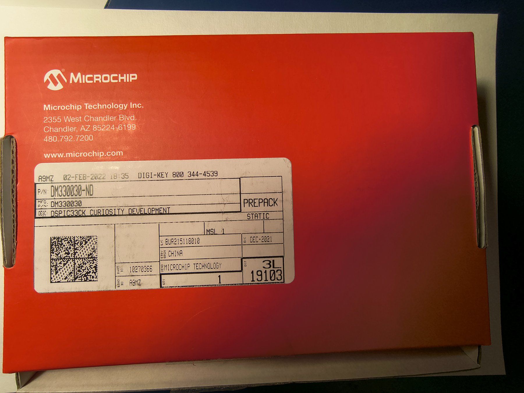 Componenti elettronici: MICROCHIP Development Board dsPIC33CK Curiosity DM330030 – Nuovo (secondo la descrizione) da Dottikon venduto da die_matze 3