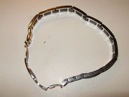 Herren-Armband Rochet 316L ZR, Stahl, Länge 22 cm, getragen