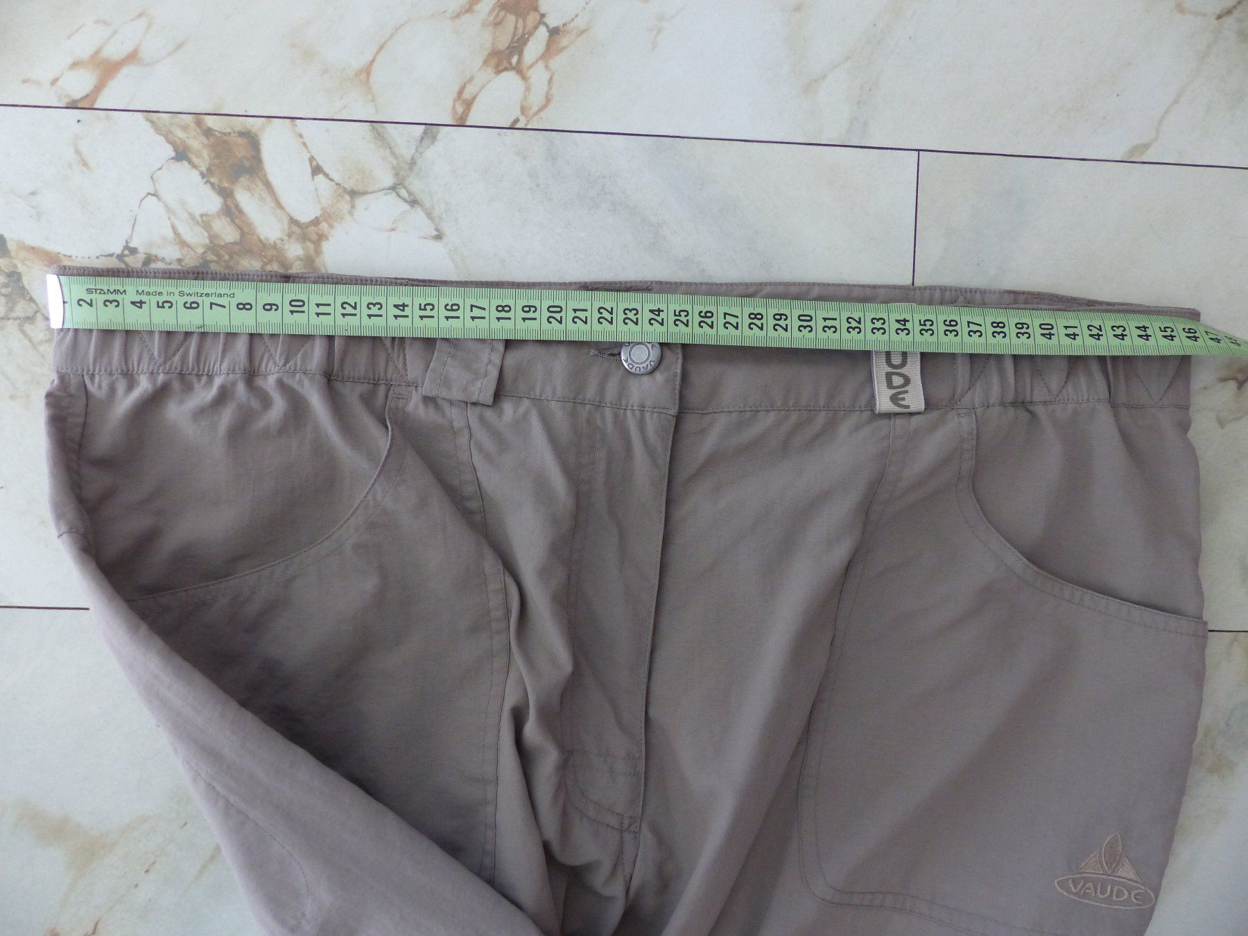 Vaude Hosen: VAUDE Outdoor-/Wander-Freizeithose Gr. 42 / 3/4 – Gebraucht aus Ostermundigen von Phoenix64 7