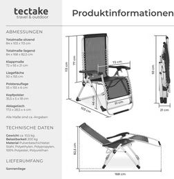 Chaises longues: tectake Sonnenliege Cloud – Neuf avec emballage d'origine à Toffen par tedra64 2