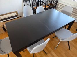 Esstisch BJURSTA von IKEA (175-260cm x 95cm x 74cm)