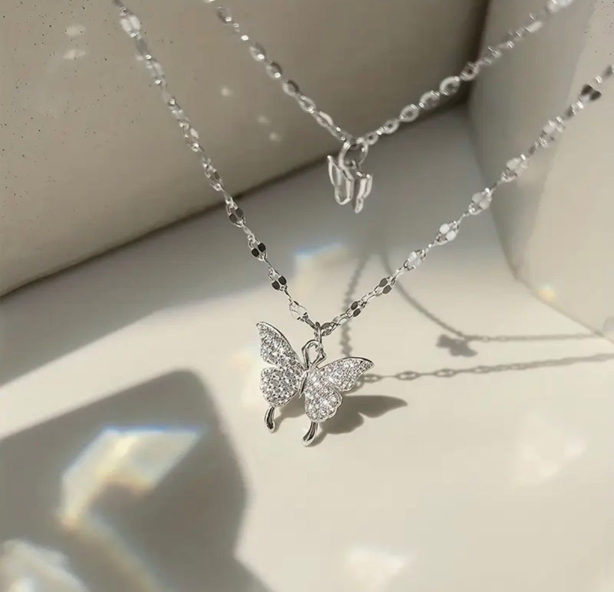 Catenine: Halskettchen mit Anhänger- Modeschmuck-Sommer-elegant – Nuovo (secondo la descrizione) da Teufenthal AG venduto da MeineSchatztruhe 2