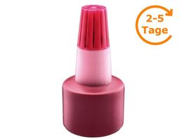 Stempelfarbe, Inhalt 30 ml, rot