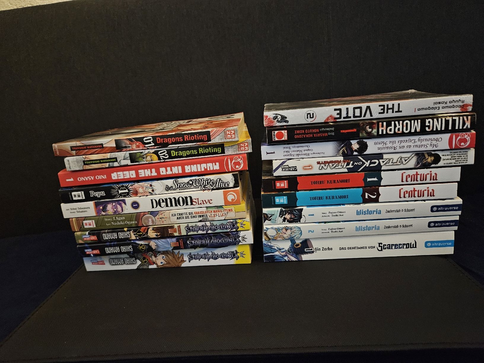 Fumetti: 18x Diverse Manga – Usato da Rudolfstetten venduto da KingArabi