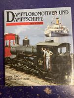 Buch Dampflokomotiven und Dampfschiffe Schweiz
