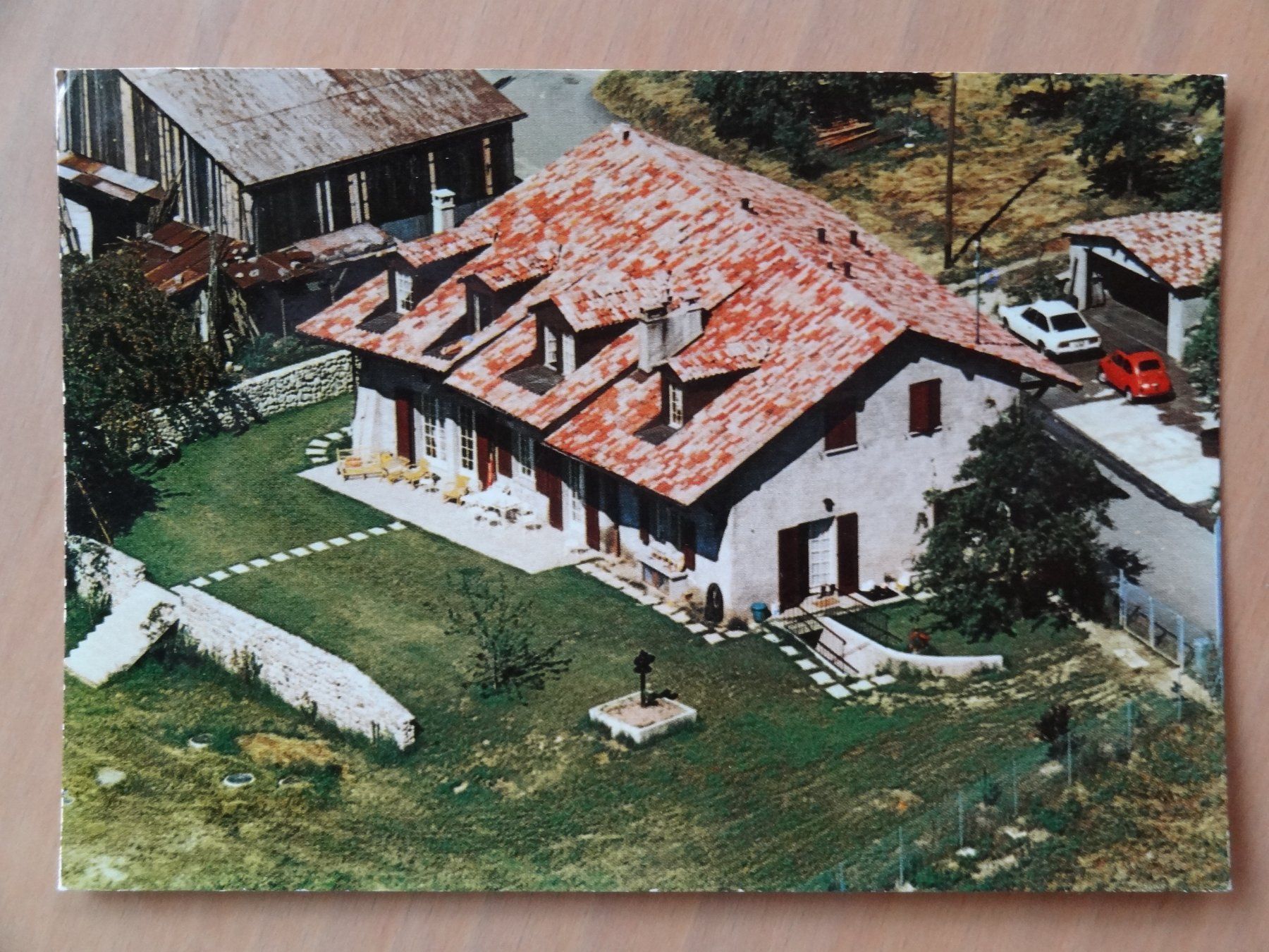 Ansichtskarten: Sionnet-Jussy - GE - 1973 – Gebraucht aus St Léonard von Riglin