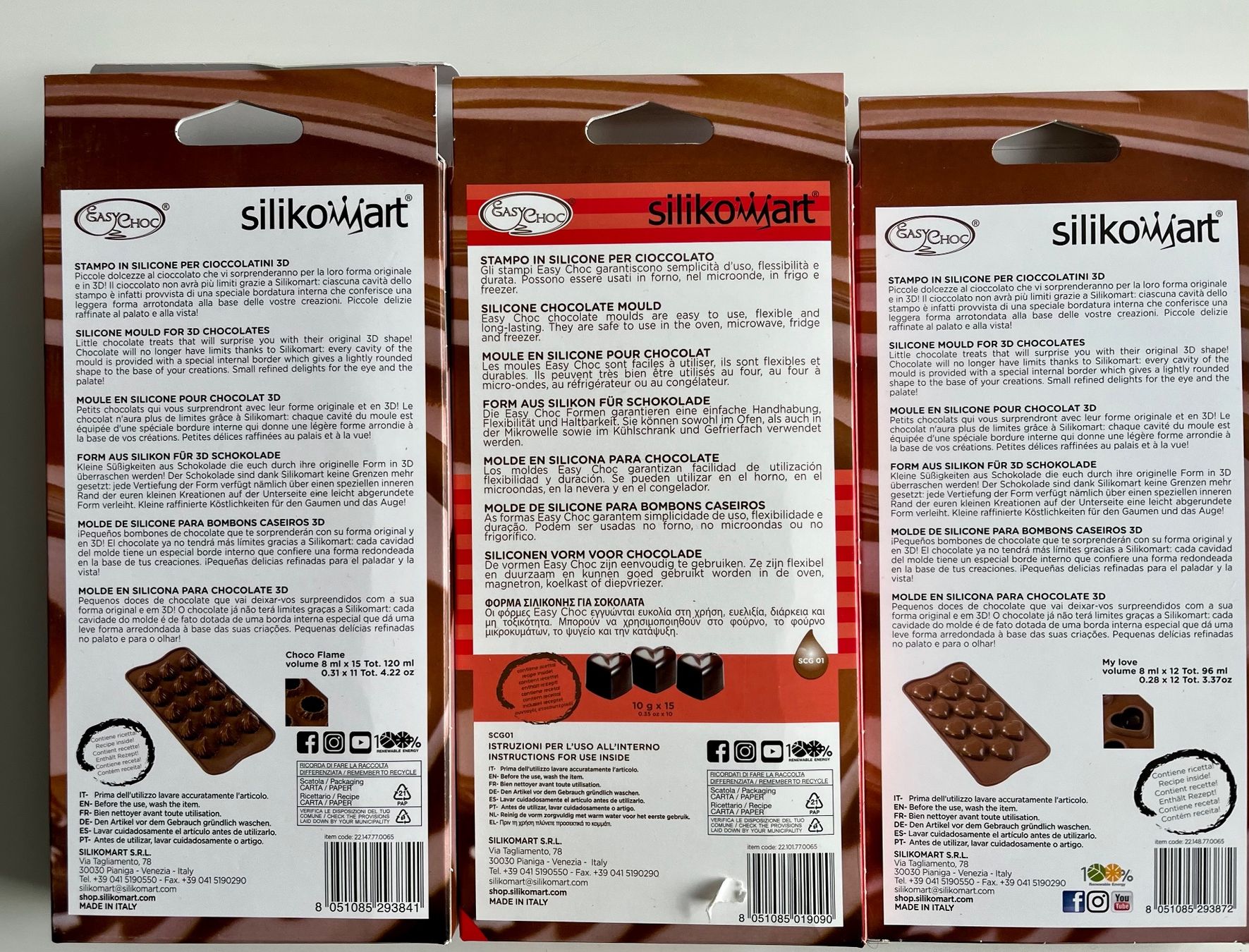 Backformen: Schokoladenform Silikonmart 4x – Neu (gemäss Beschreibung) aus Zürich von Jaskam 3