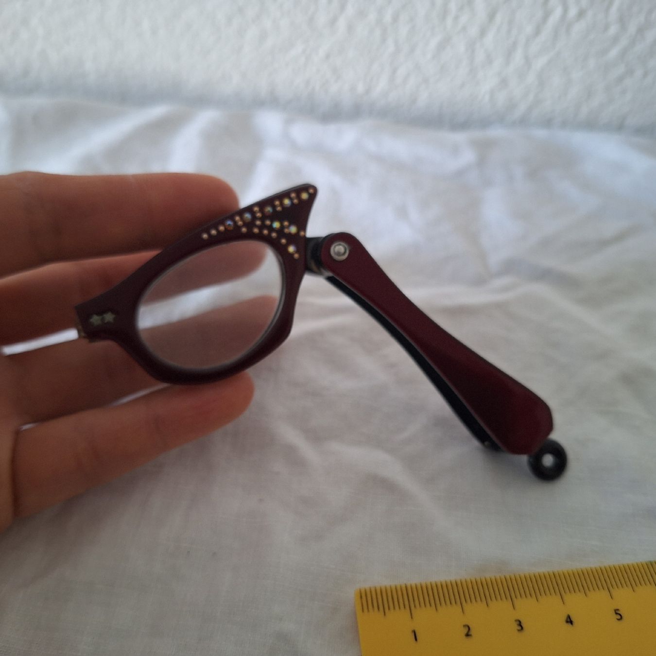 Occhiali & Lenti: Lorgnon, Lorgnette, Stielbrille, faltbar – Usato da Winterthur venduto da Goldpipau 5