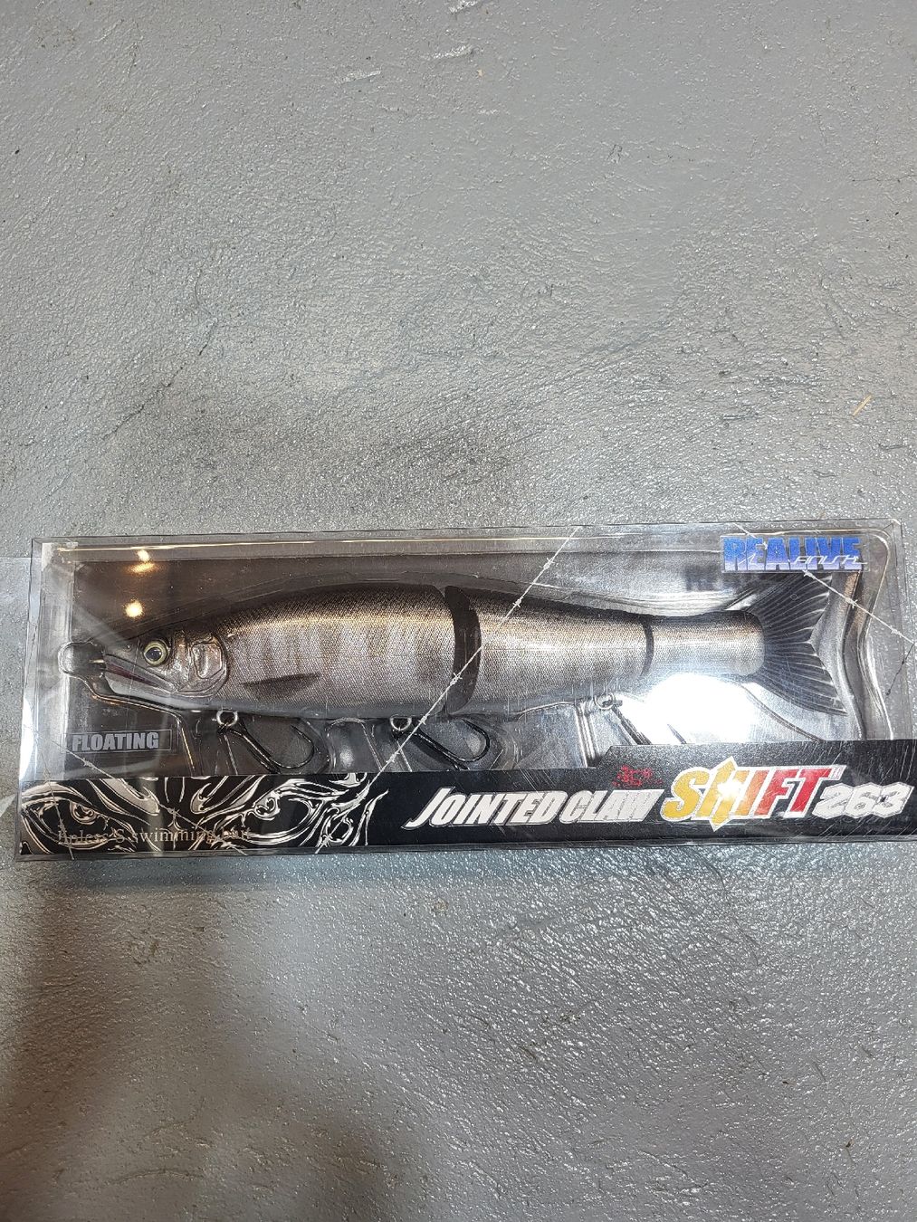 Köder: leurre gan craft jointed claw shift 263 – Neu und originalverpackt aus Lentigny von Davide599