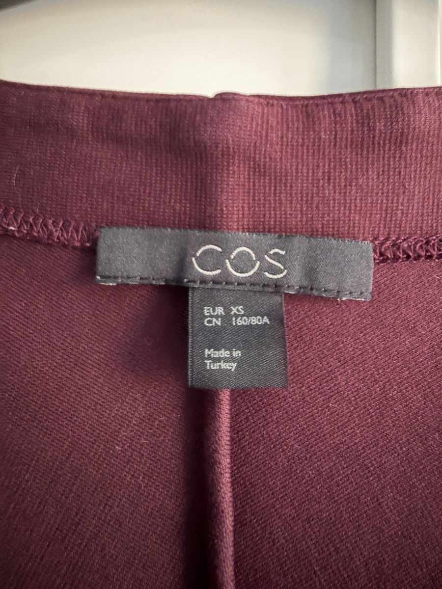 Cos Kleider: COS Kleid, bordeauxrot, Gr. XS – Gebraucht aus Winterthur von marisole4 1
