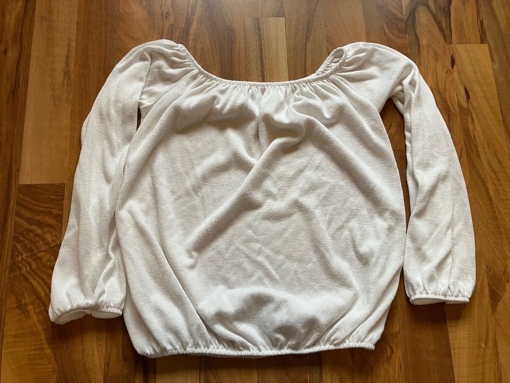 Weisser Off Shoulder Pullover Gr. XS Kaufen auf Ricardo