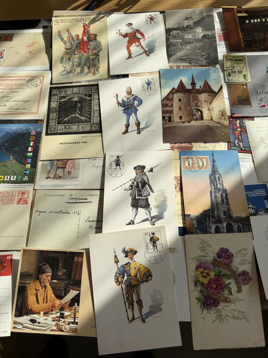 Cartoline postali: 100 AK/PK und Maximumkarten Schweiz ab Alt – Usato da Murgenthal venduto da Tina_4055 7