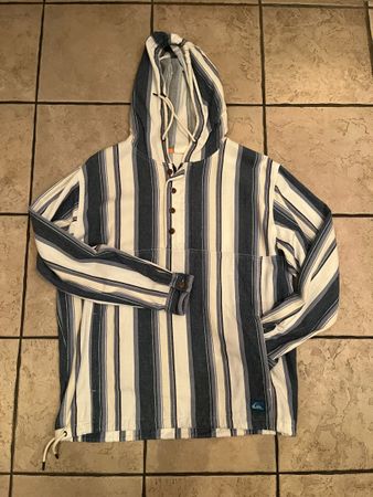 Quiksilver Hoodie Streifenmuster Gr.S