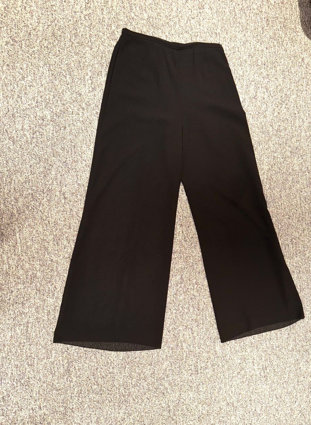 Hosen: Pantalon dame soirée large noir 40 – Neu (gemäss Beschreibung) aus Genève von fto_sz8d 1