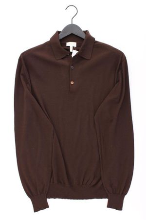 Brioni Wollpullover für Herren Gr. 54 braun